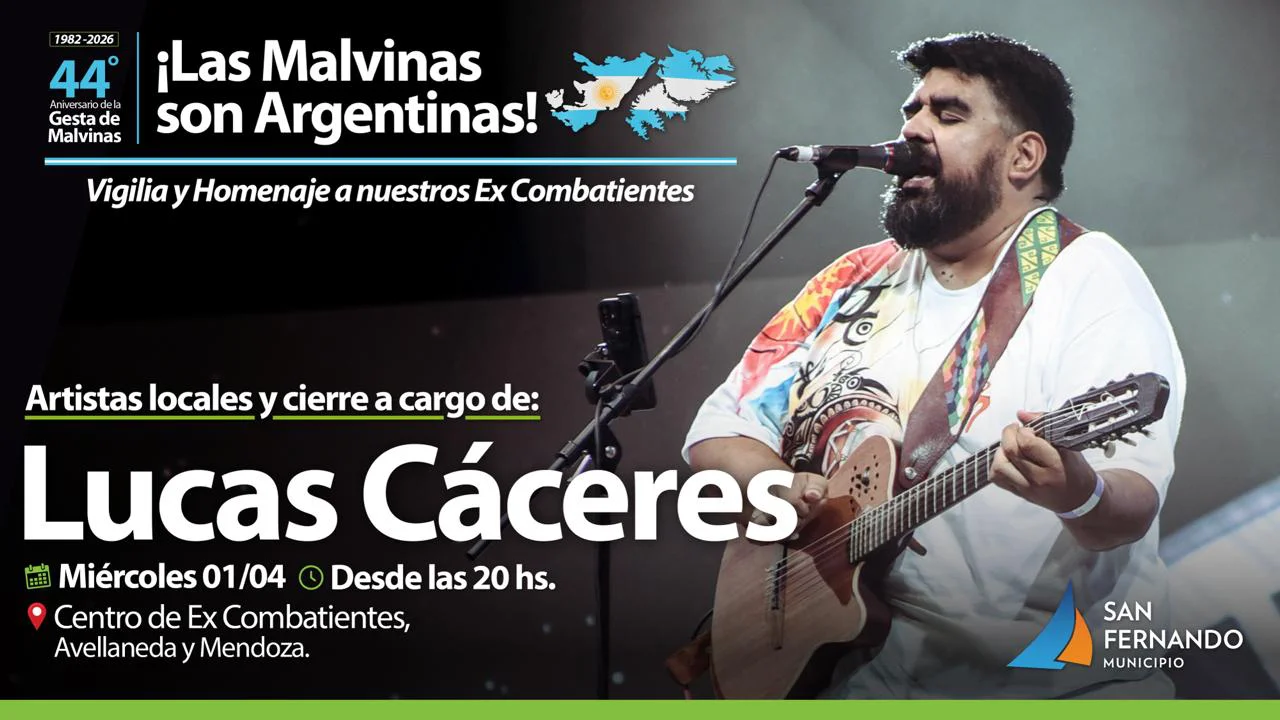 homenaje ex combatientes malvinas 2026 san fernando